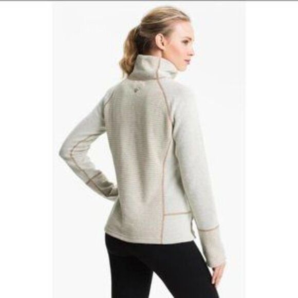 prAna Lucia Recycled Wool Blend Pullover Funnel Neck Sweater Size XS - Picture 2 of 13